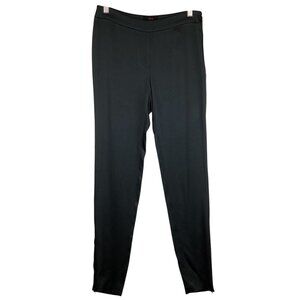 O’2nd  Barneys New York CO-OP Womens Green Pants Trousers Size‎ 4 Dress Satin